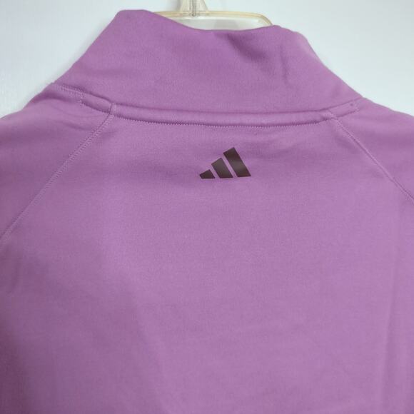 4577)Adidas Golf Women Purple Ultimate 365 Cold.Rdy Crossover Mock Golf Top S - Picture 5 of 12